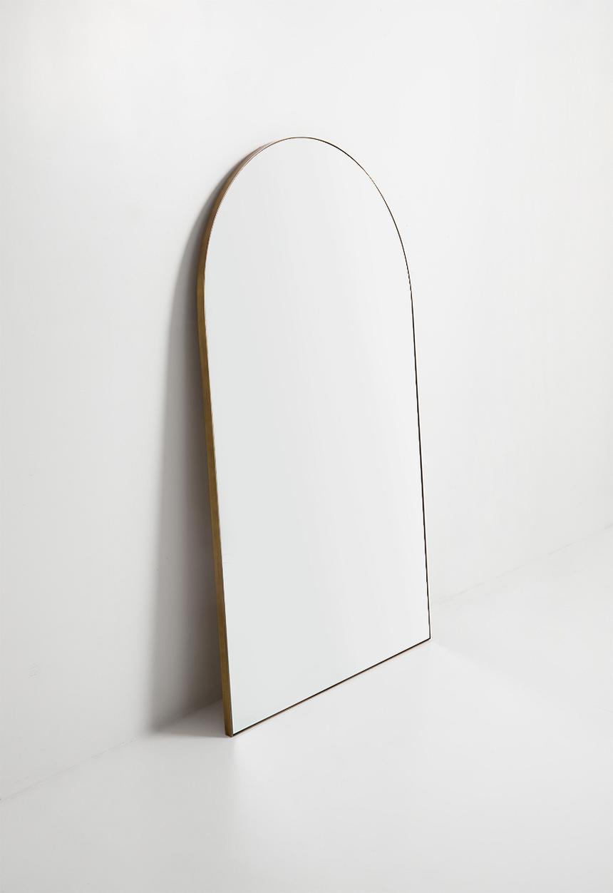 Sixth Floor - Wide Arch Full Length Mirror - Gold