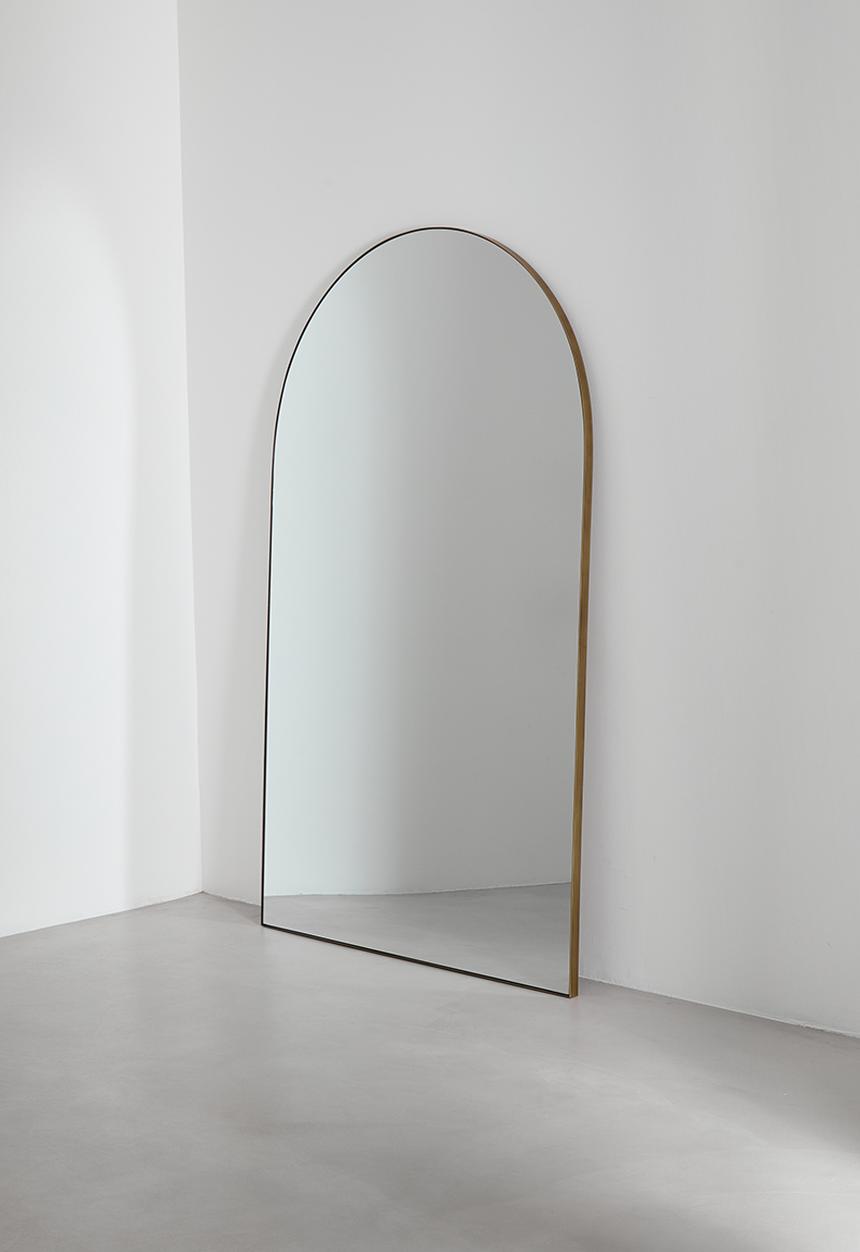 Sixth Floor - Wide Arch Full Length Mirror - Gold