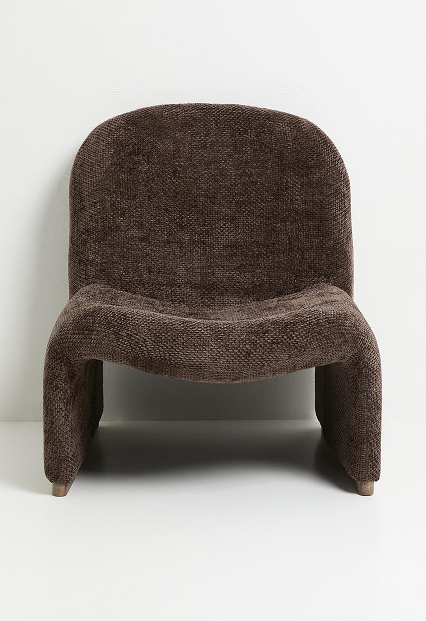 Sixth Floor - Harods Occasional Chair- Chocolate