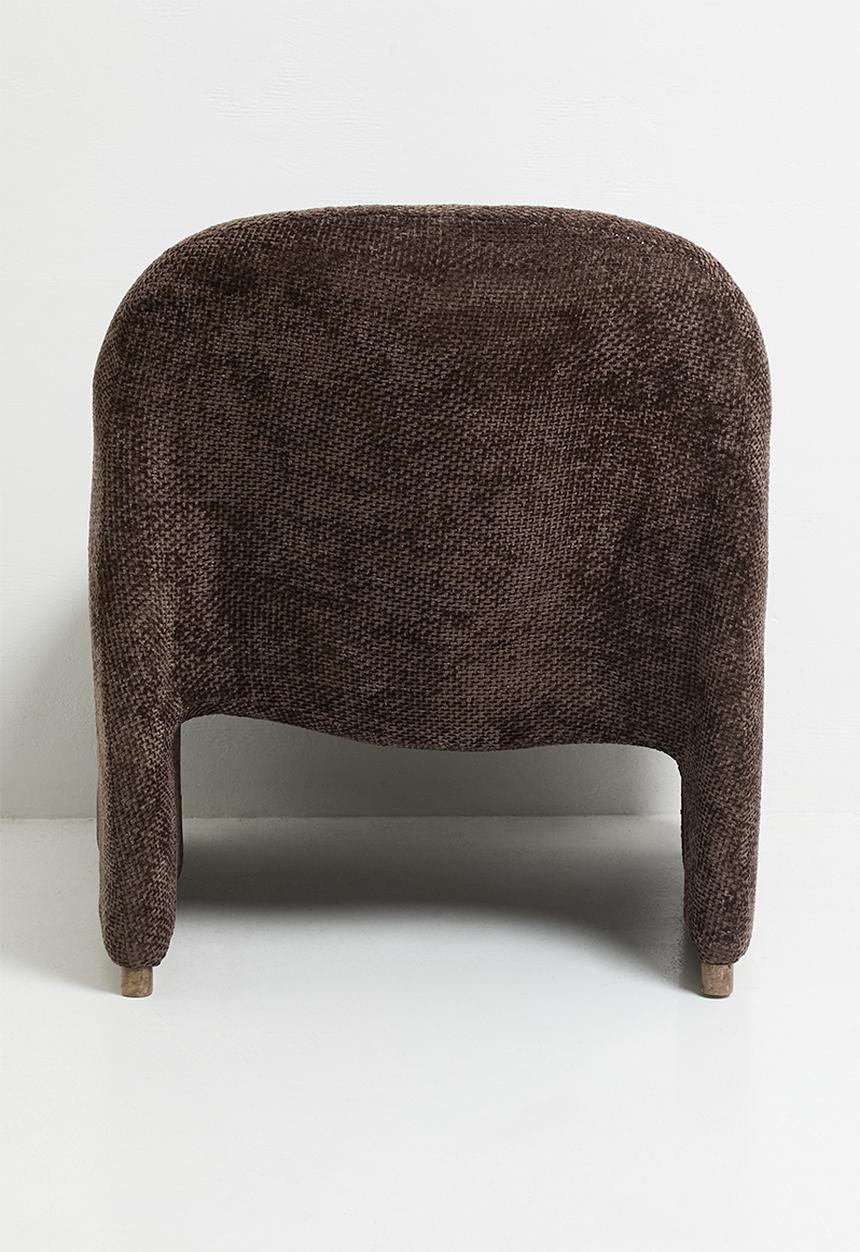 Sixth Floor - Harods Occasional Chair- Chocolate