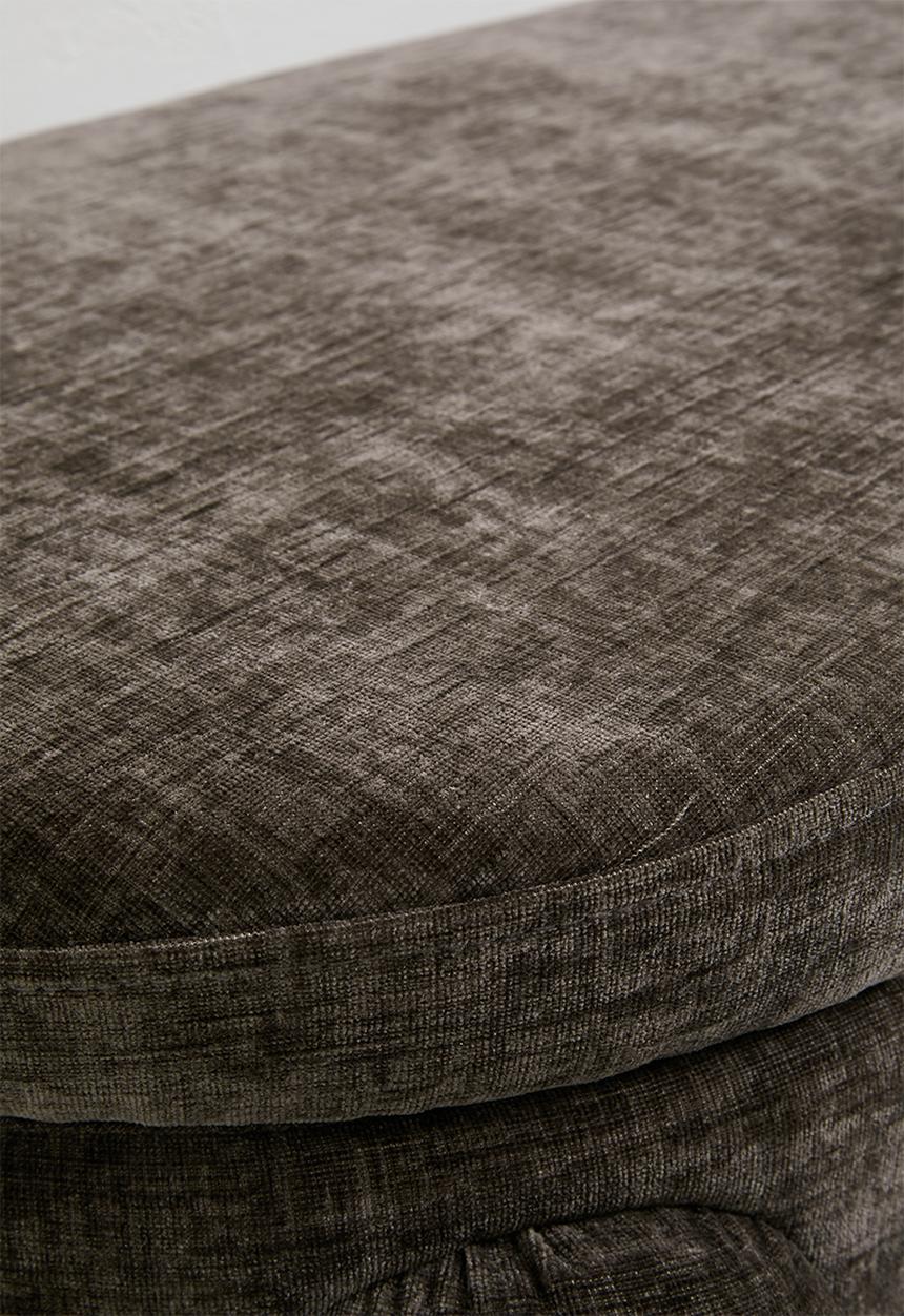 Sixth Floor - Perry Storage Bench Ottoman - Charcoal