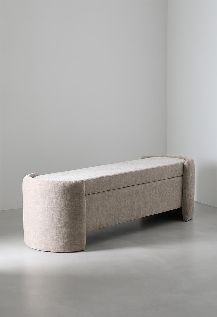 Sixth Floor - Avery Storage Bench Ottoman - Natural