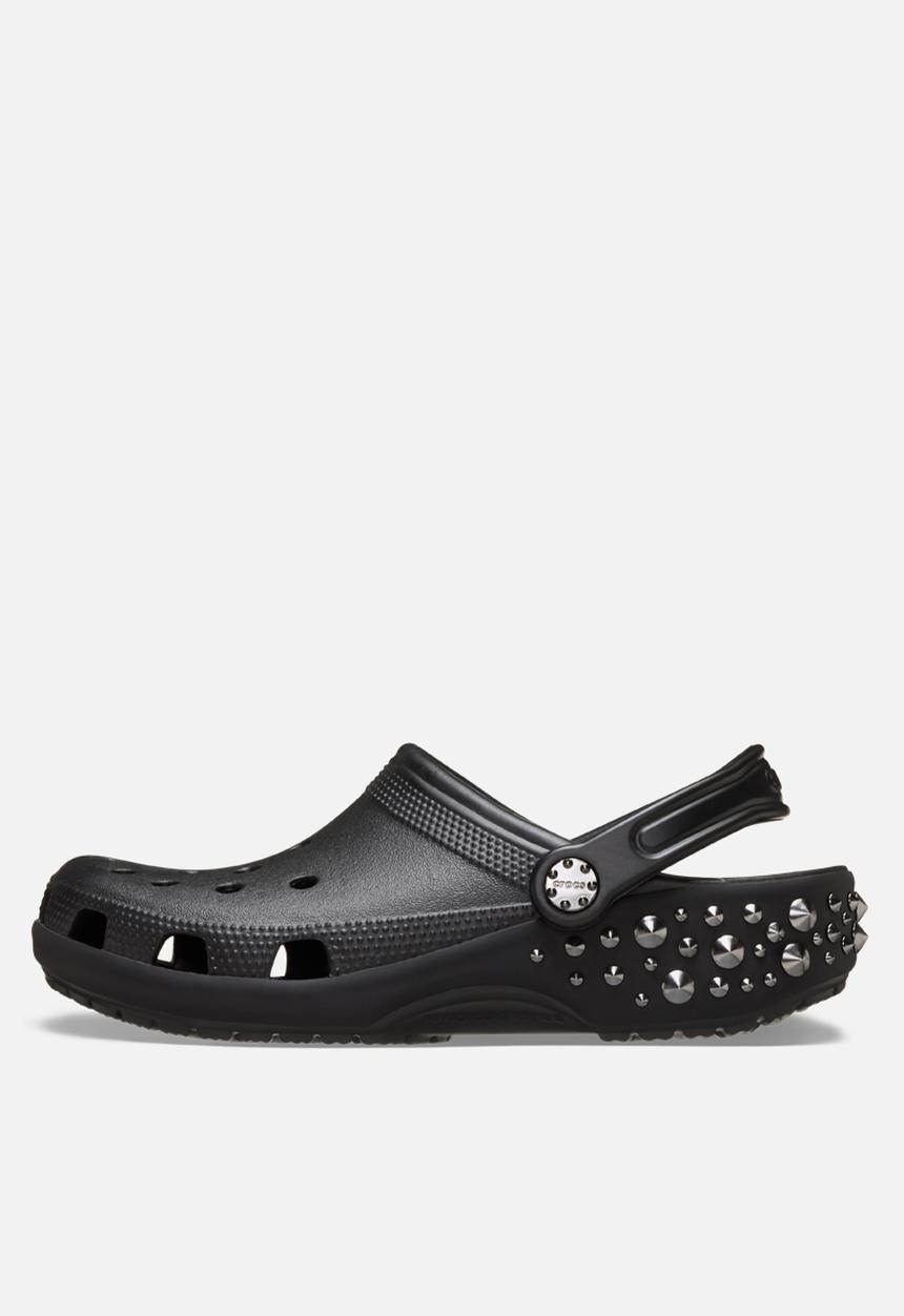 Crocs - Classic sic studded clog - black