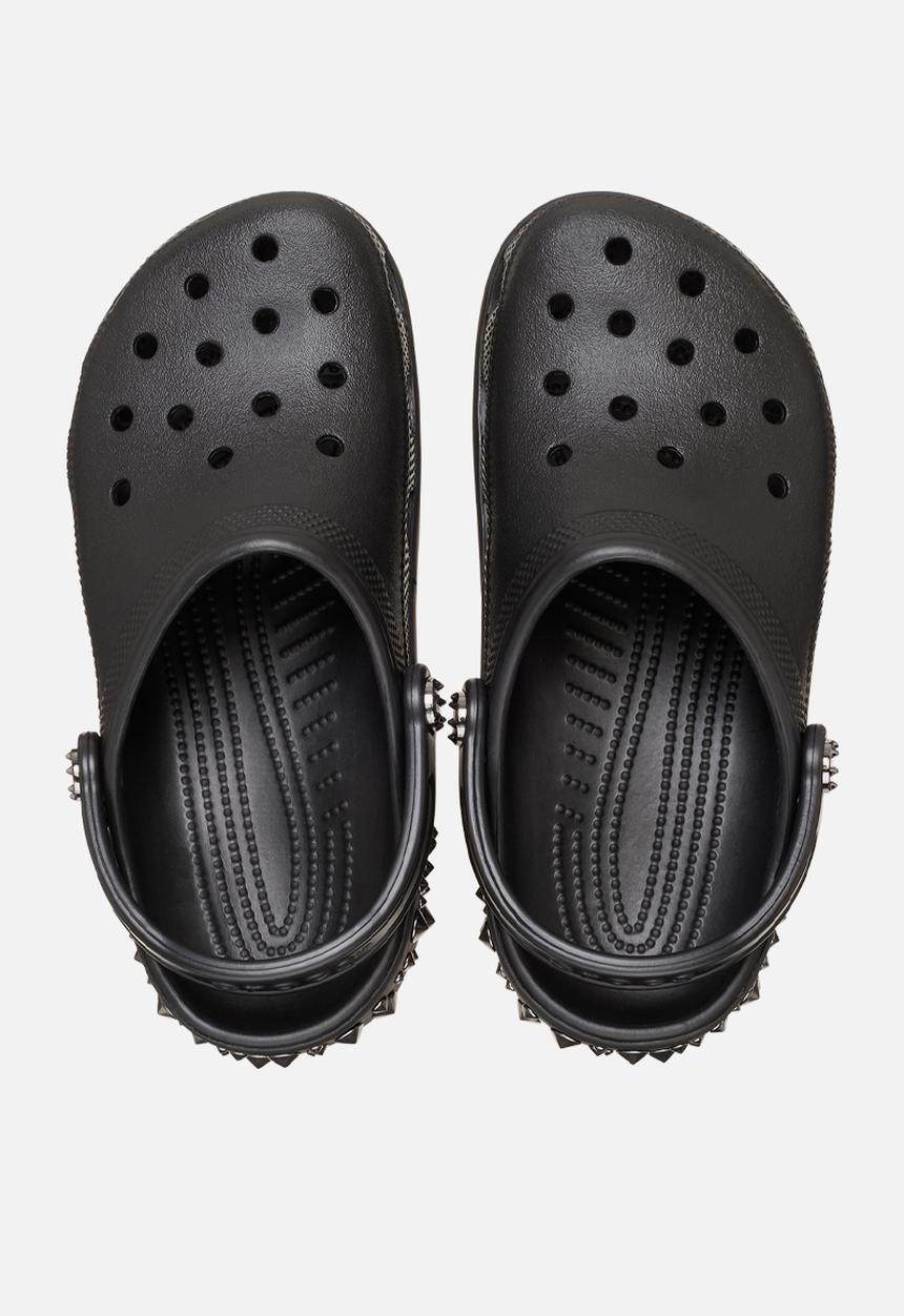 Crocs - Classic sic studded clog - black