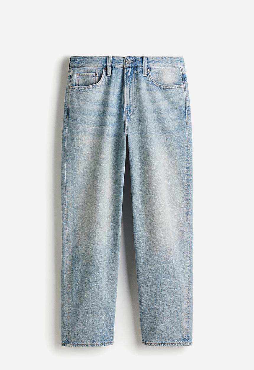 H&M - Loose jeans - light denim blue
