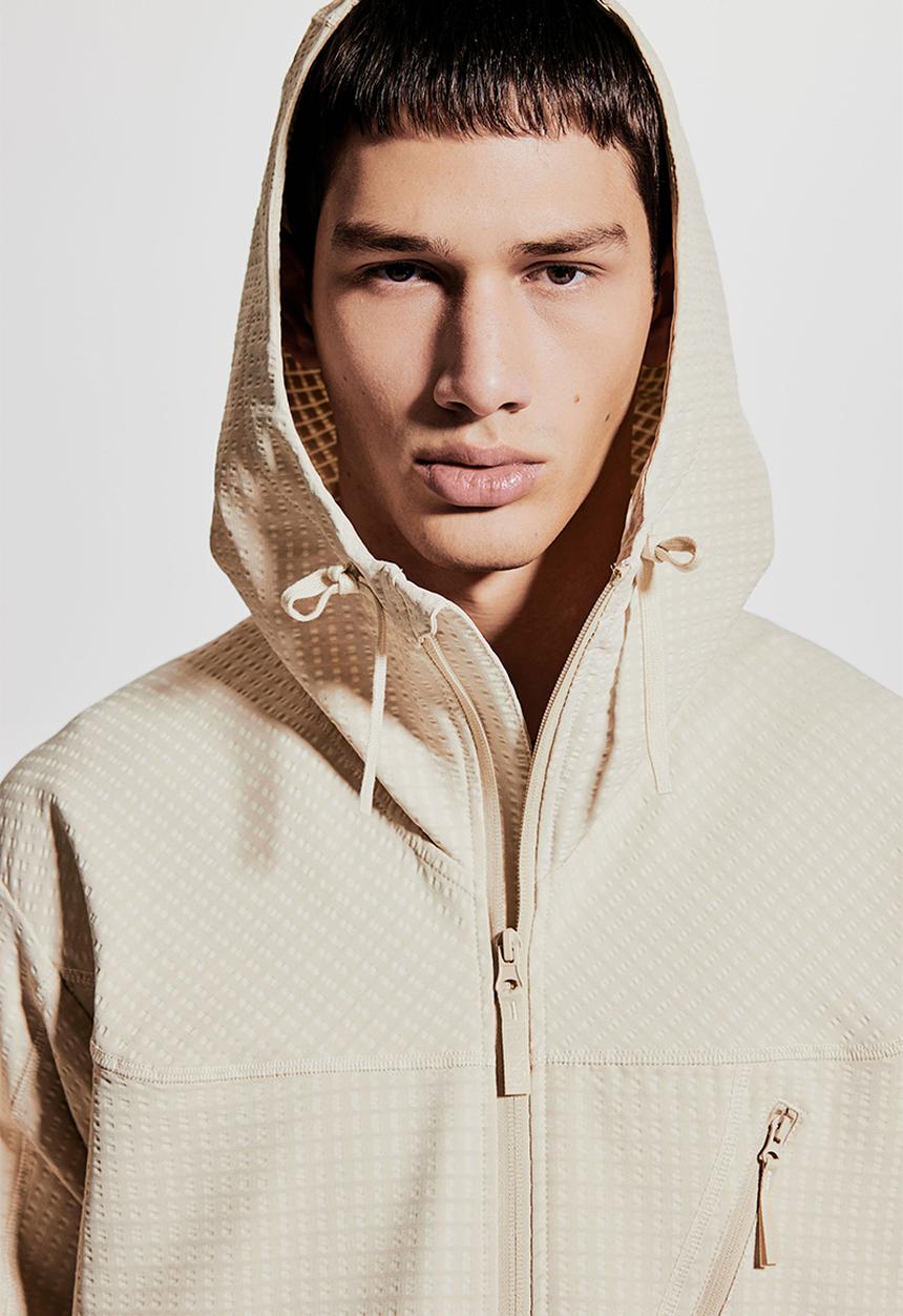 H&M - Regular fit mid layer jacket with drymove™ - light beige
