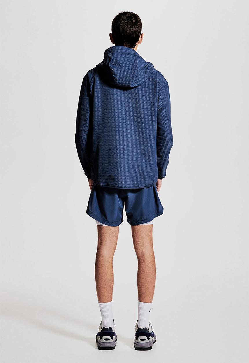 H&M - Regular fit mid layer jacket with drymove™ - navy blue