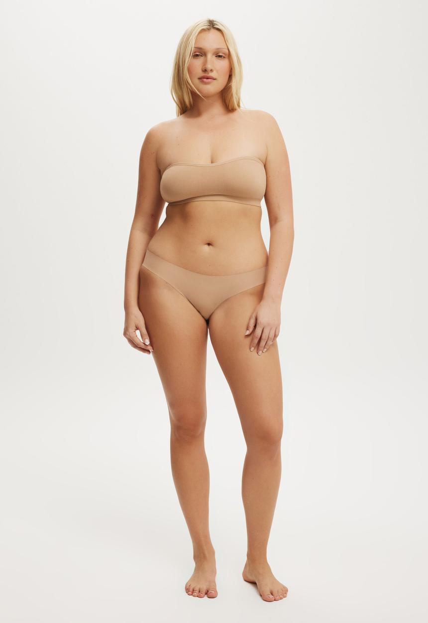 Cotton On - The Invisible Cheeky Brief-Maple Sugar
