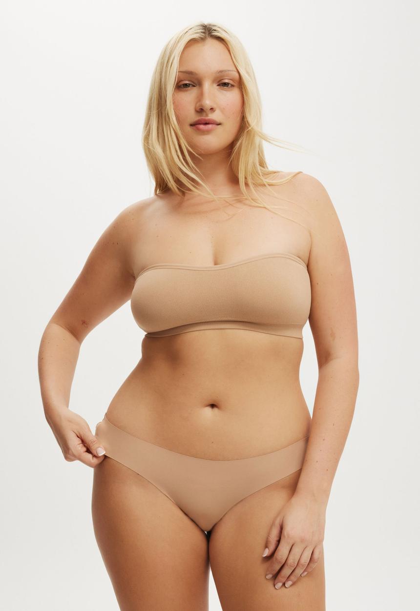 Cotton On - The Invisible Cheeky Brief-Maple Sugar