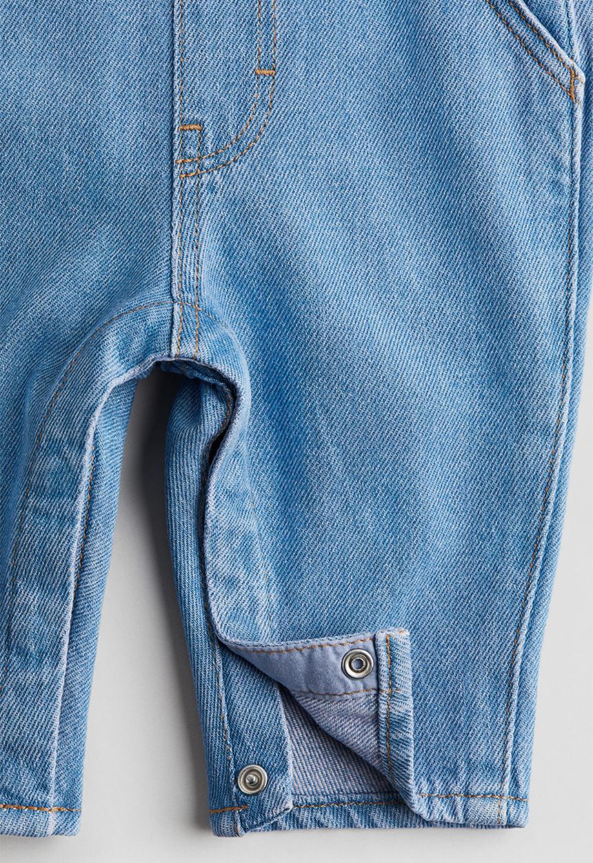 H&M - Denim dungarees - denim blue