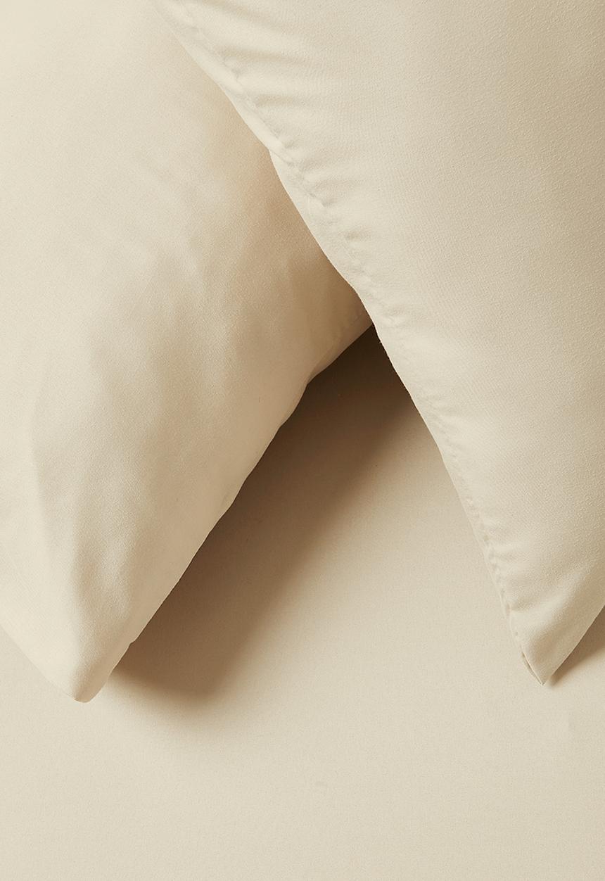 Sixth Floor - Recycled microfibre duvet set - Stone