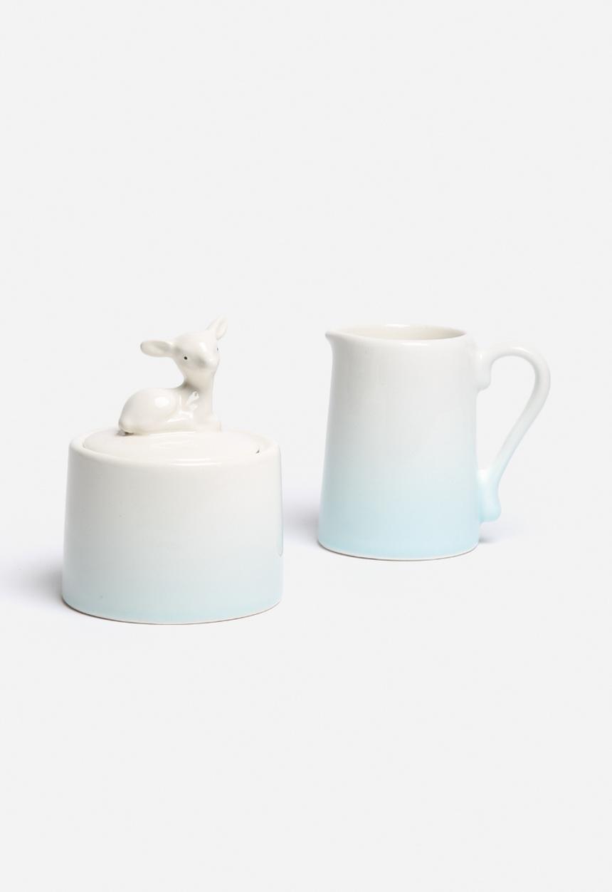 Urchin Art - Sugar bowl & milk jug set