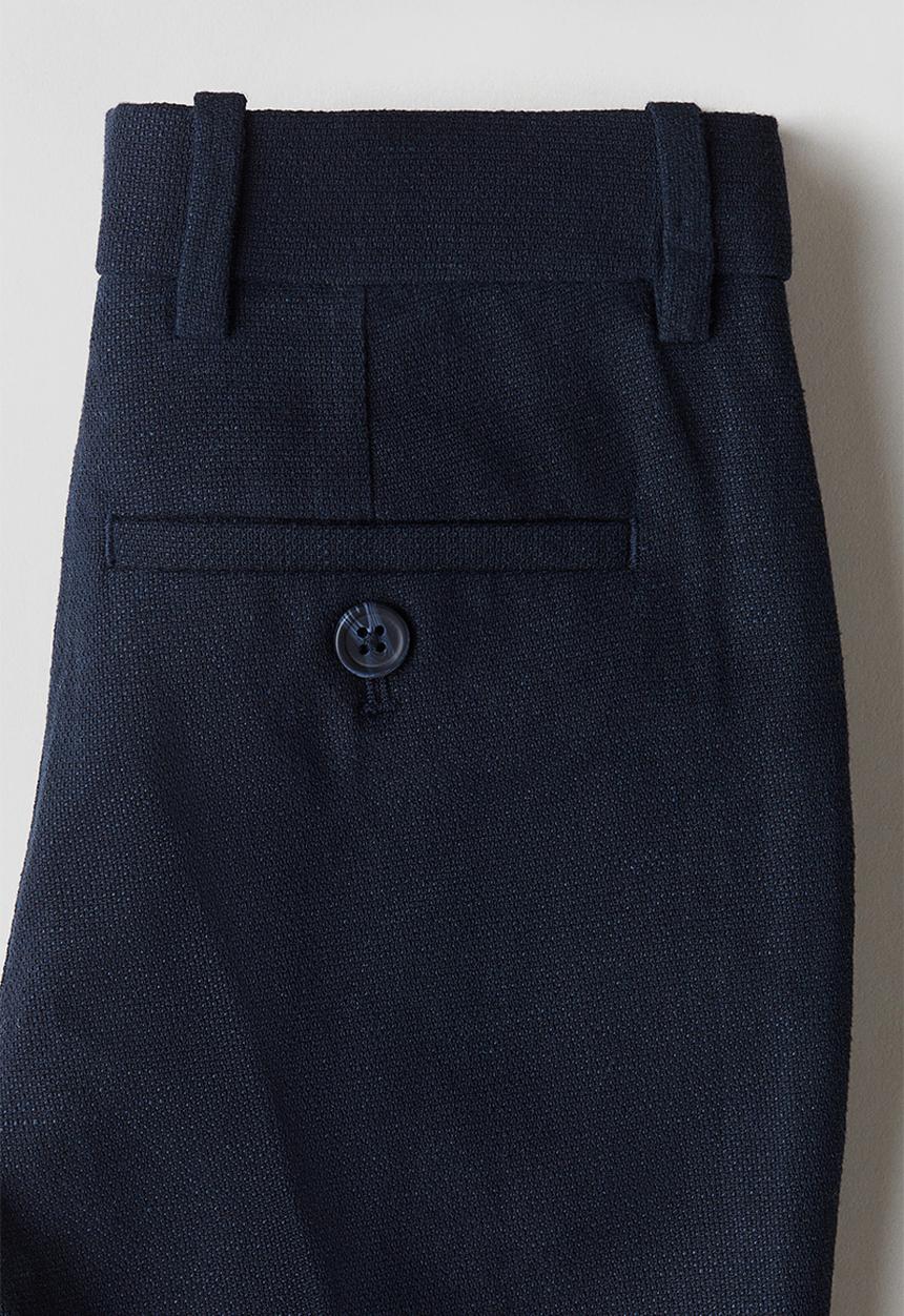 H&M - Slim fit suit trousers - navy blue 