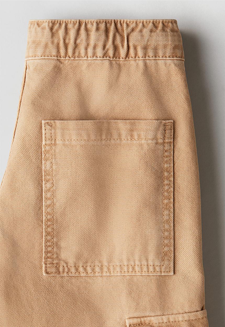 H&M - Canvas cargo trousers - beige