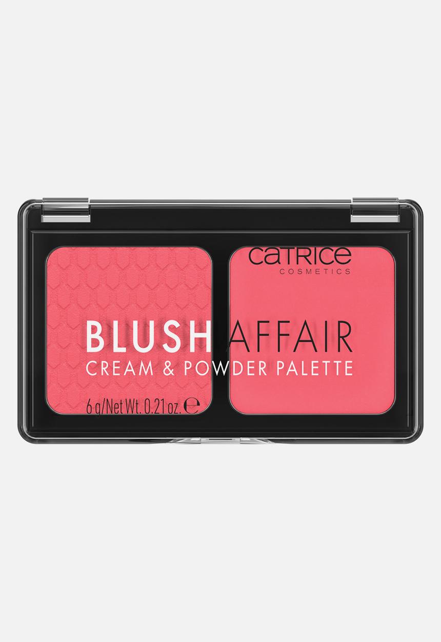 Catrice - Blush Affair Cream & Powder Pallete - 010 Stunning Strawberry