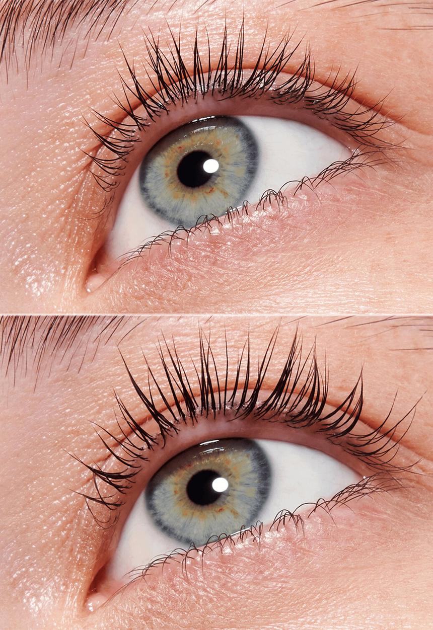 Catrice - Curl Freeze Lash Styling Gel  - 010 Milky Black Tint