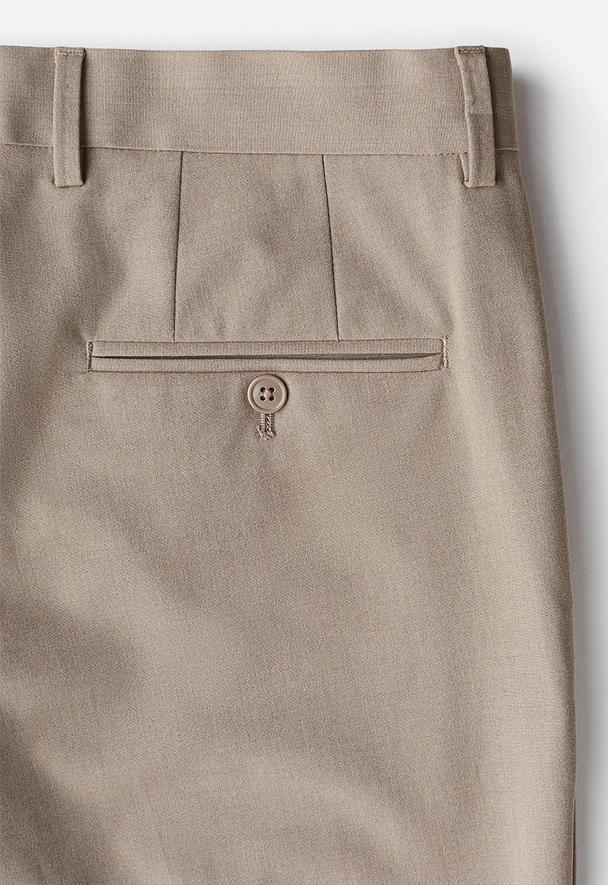 H&M - Slim fit tailored trousers - beige
