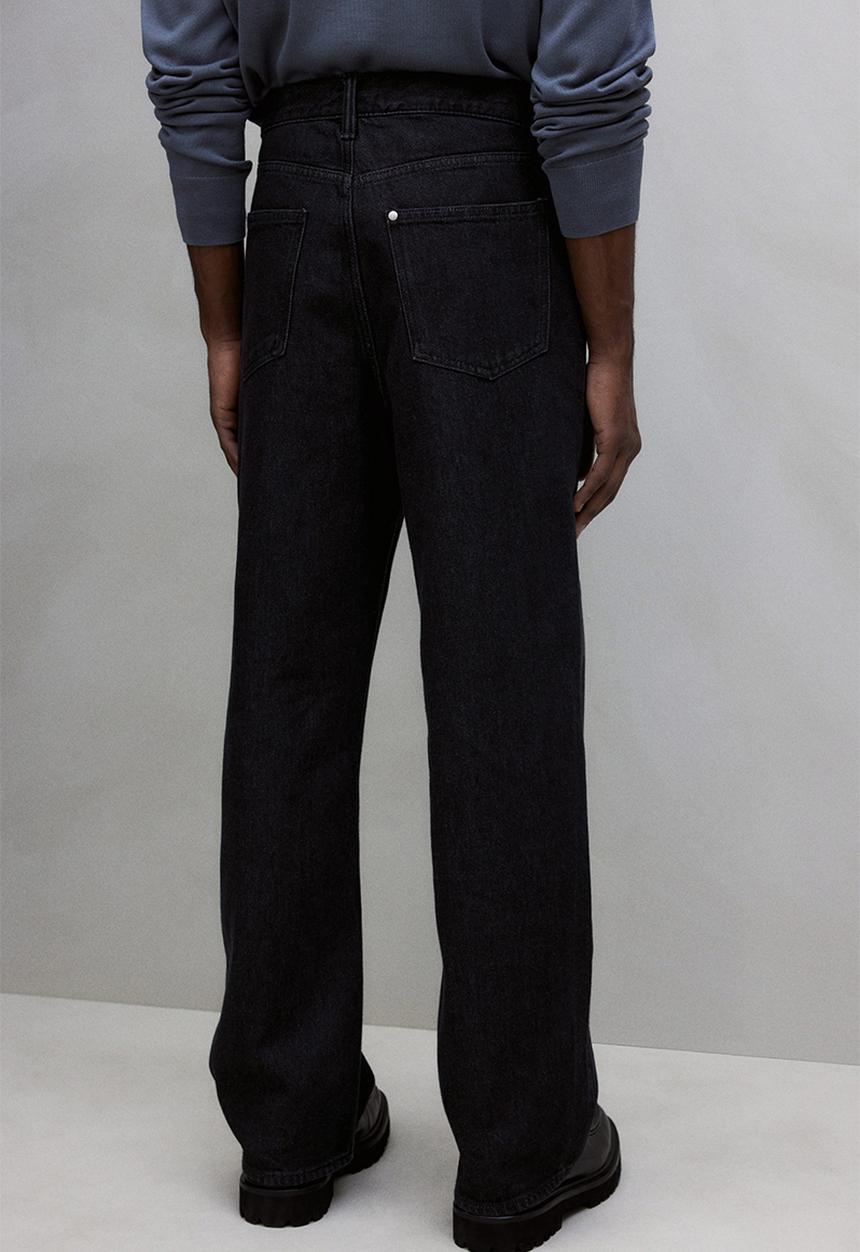 H&M - Relaxed fit jeans - black