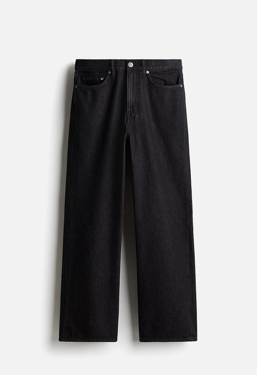 H&M - Relaxed fit jeans - black
