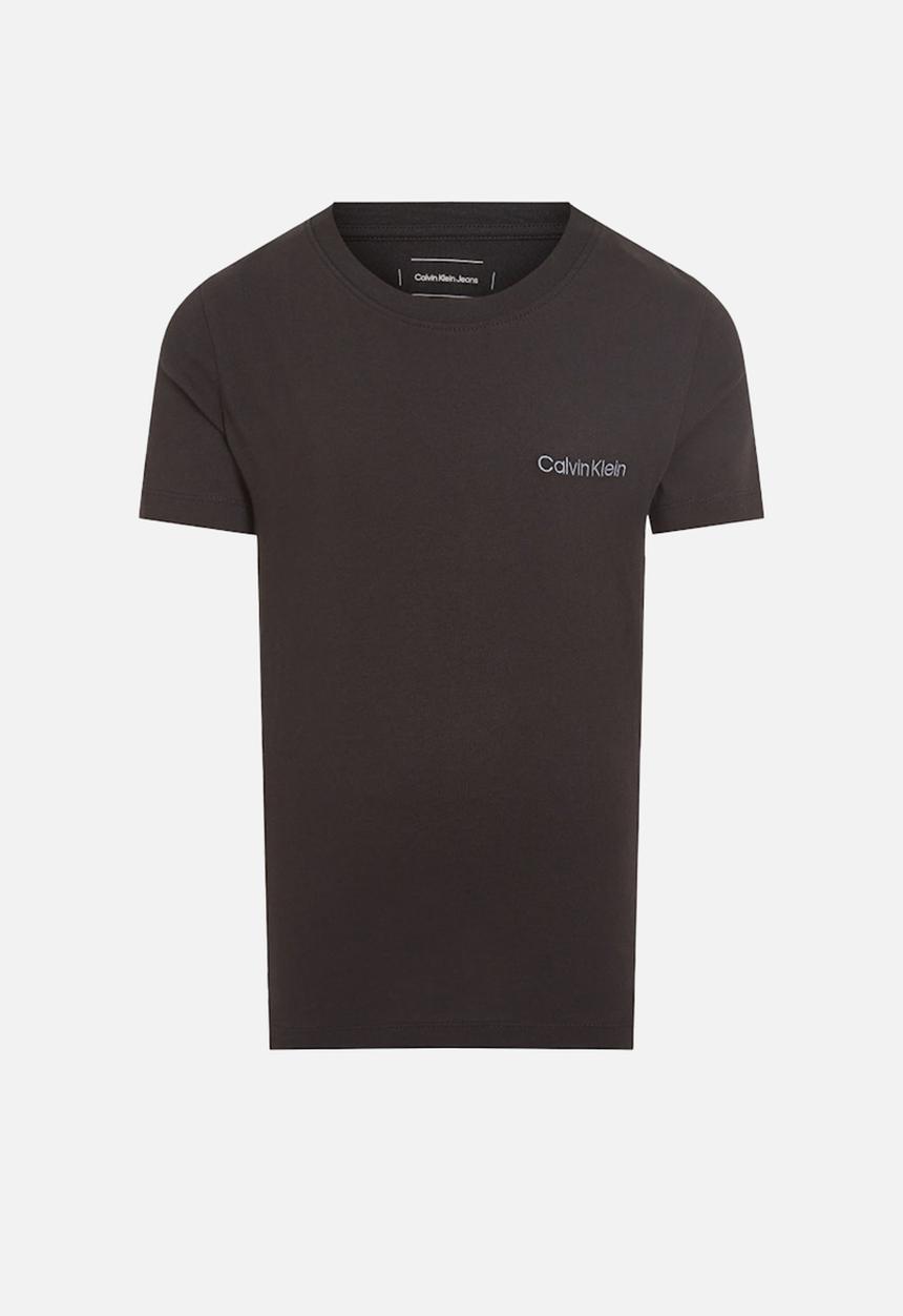 Calvin Klein - Slim fit chest logo T-shirt - ck black