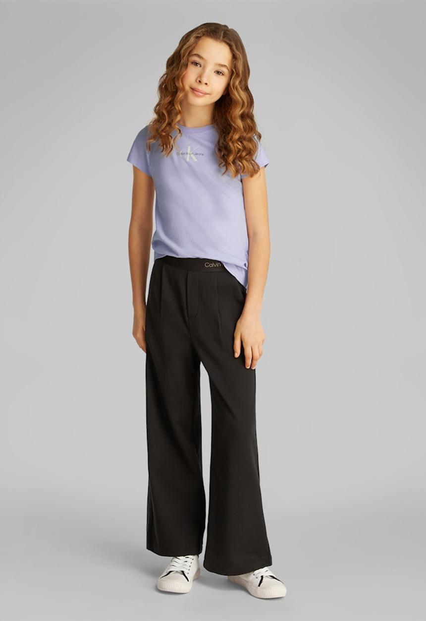 Calvin Klein - Micro monogram top - purple heather
