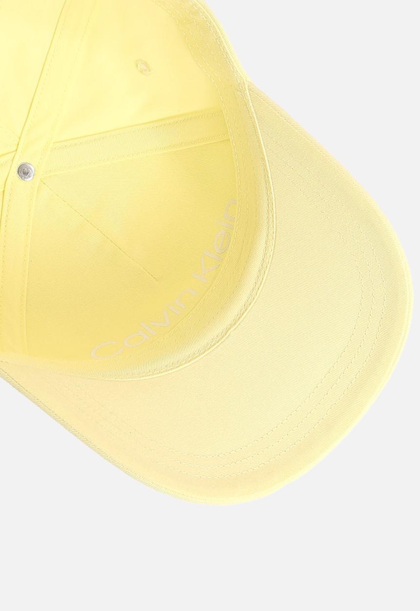 Calvin Klein - Ck must tpu logo cap- lemon meringue