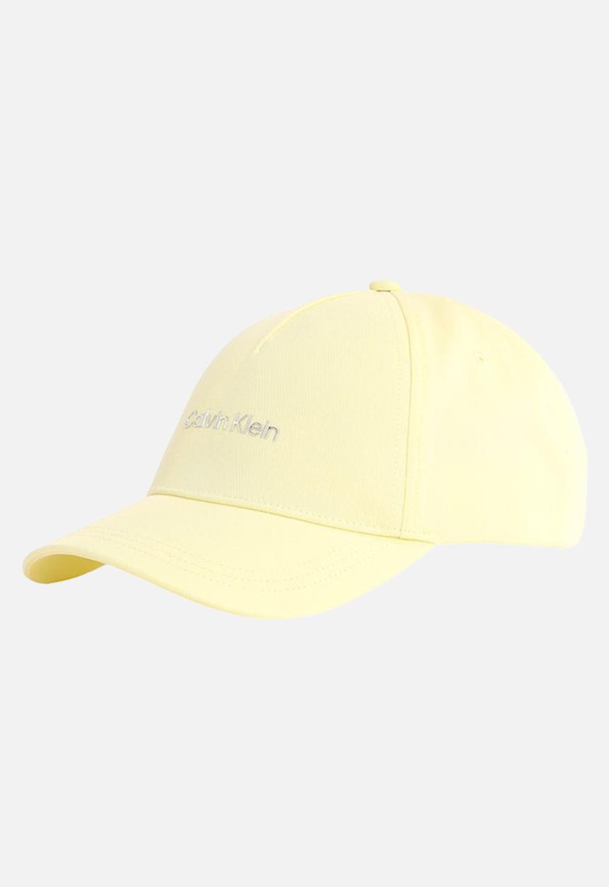 Calvin Klein - Ck must tpu logo cap- lemon meringue