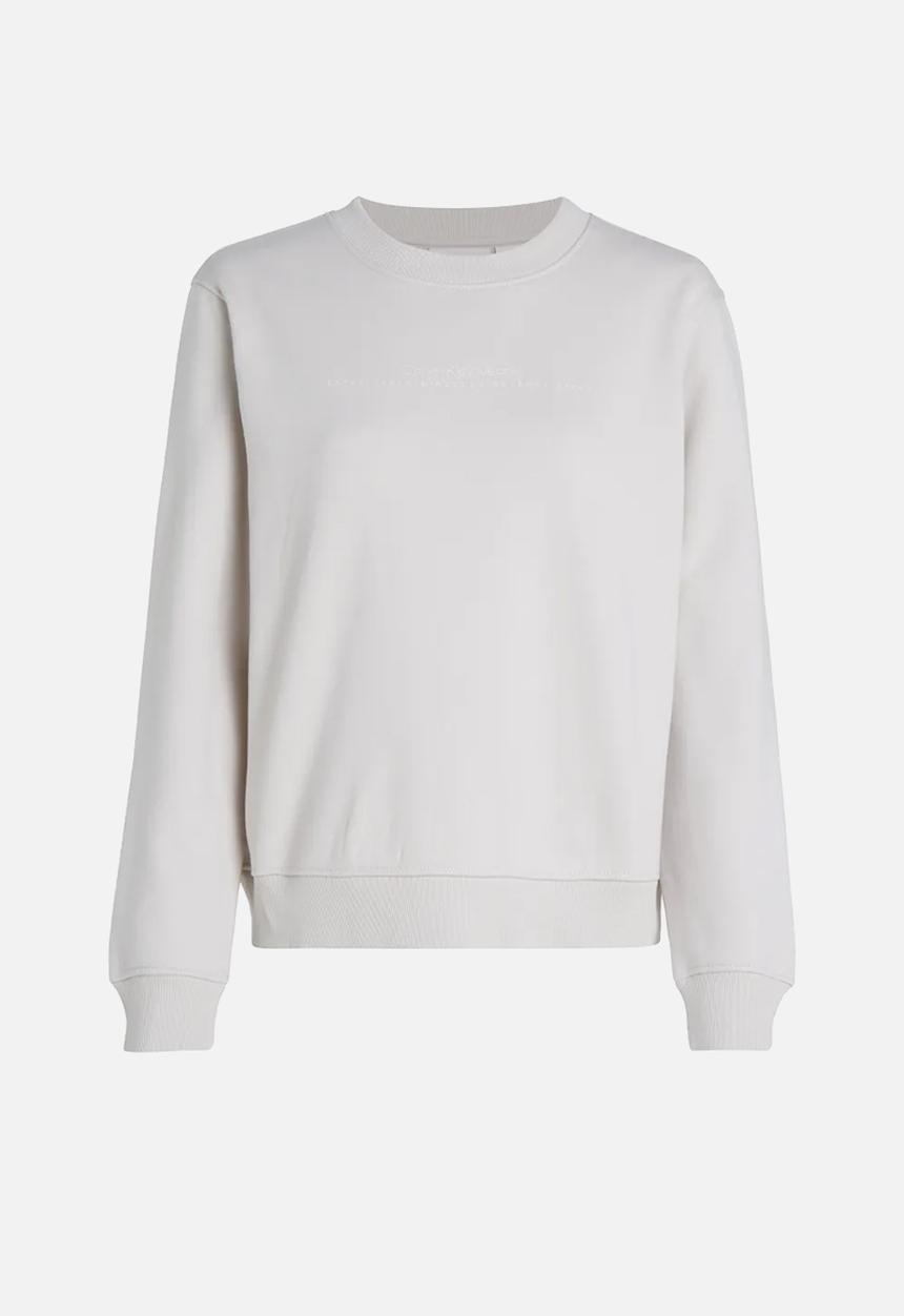 Calvin Klein - Institutional graphic crewneck - moonbeam