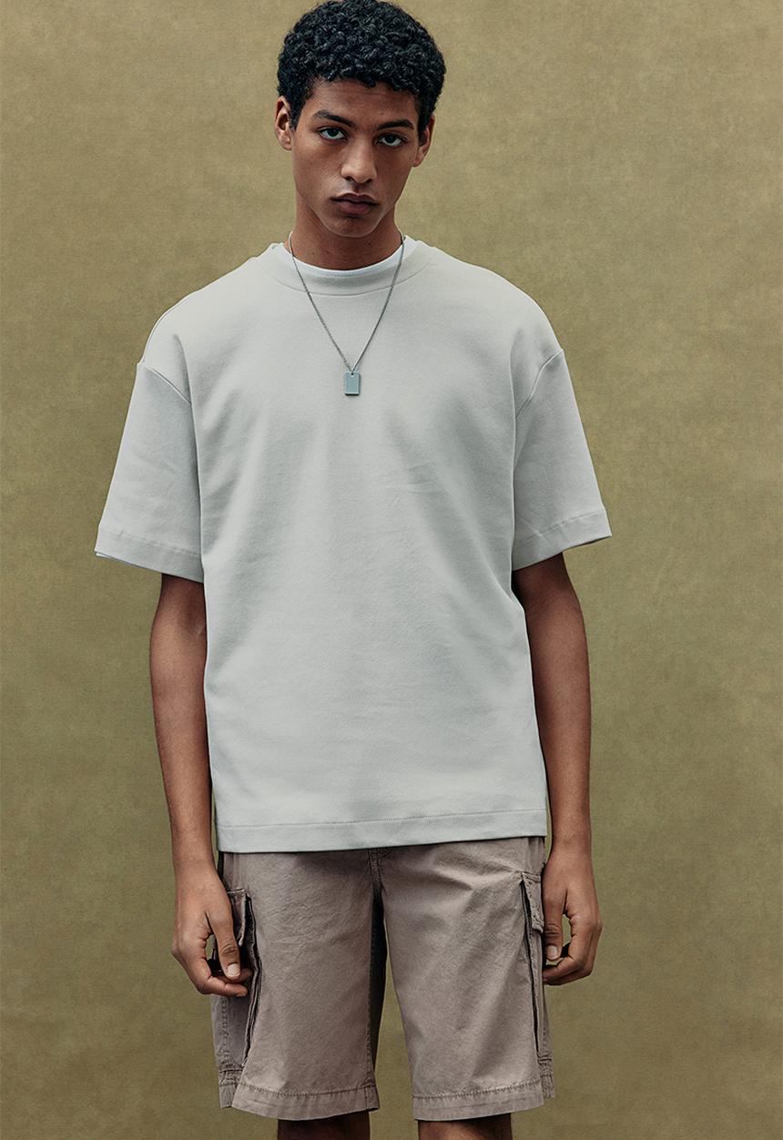 H&M - Relaxed fit cargo shorts - beige