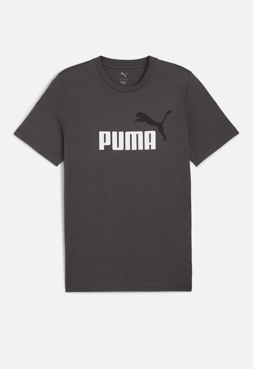 PUMA - ESS 2 Colour No. 1 Logo Tee  - Dusky Gray