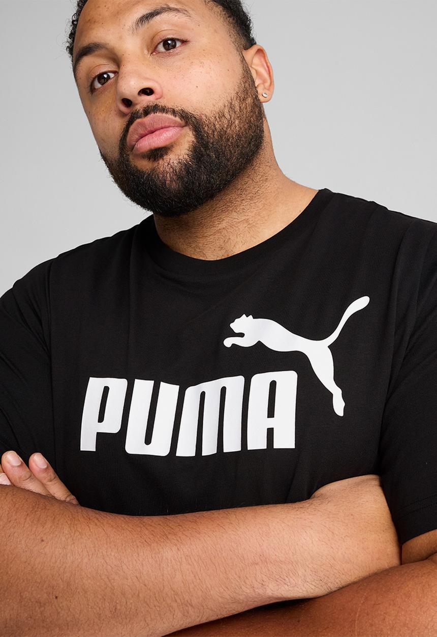 PUMA - ESS No. 1 Logo Tee -  Black