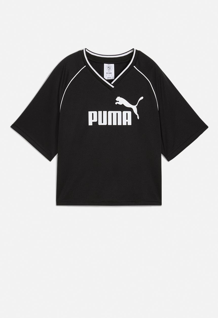 PUMA - ESS Relaxed Cropped Football Jersey PUMA
