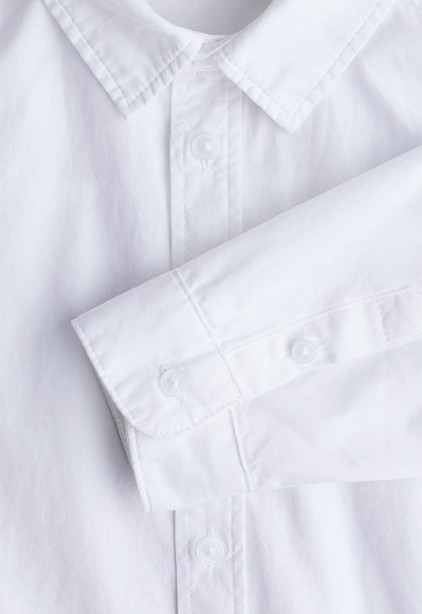 H&M - Cotton shirt - white
