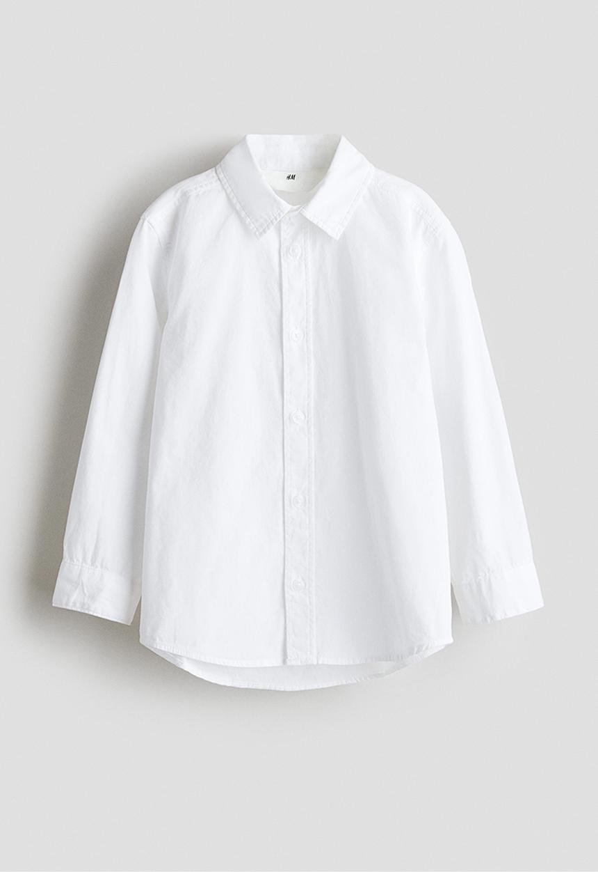 H&M - Cotton shirt - white