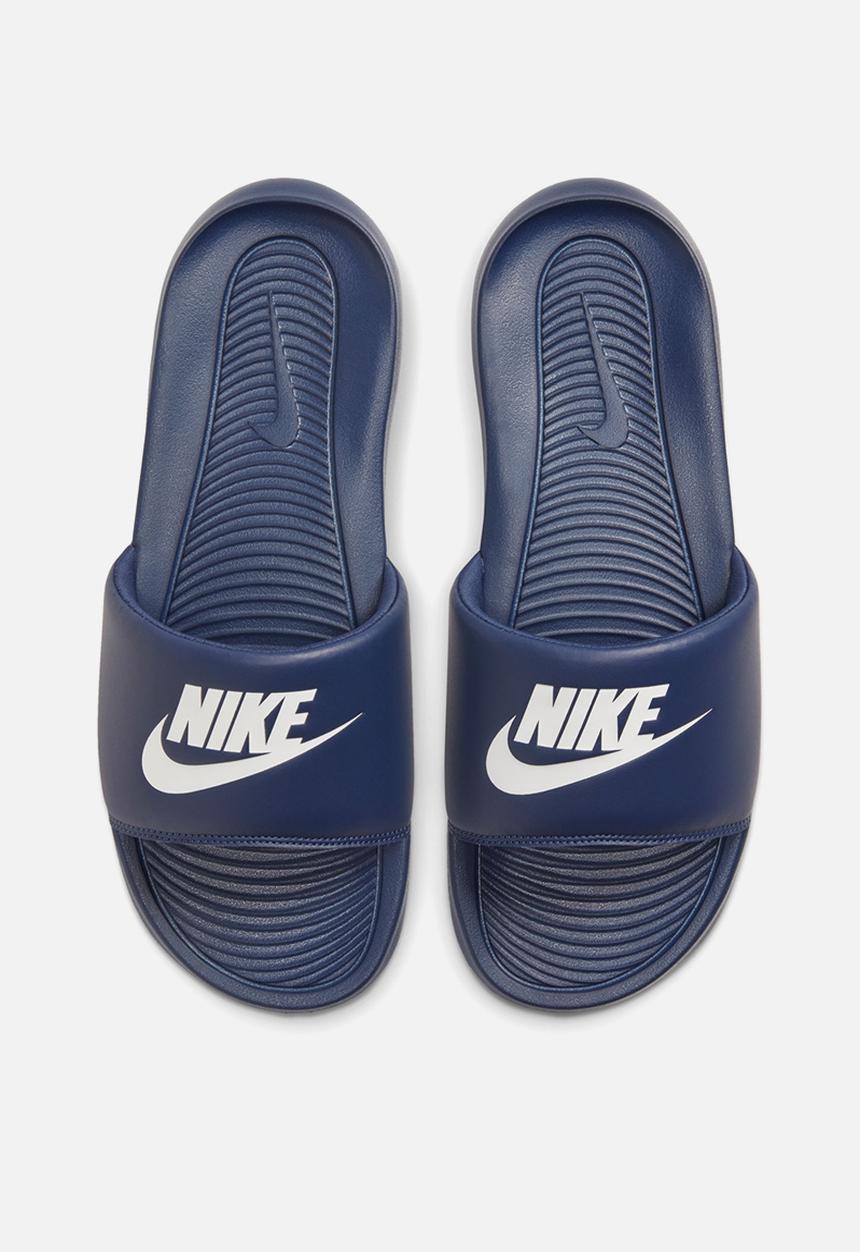 Nike - Nike victori one slide - midnight navy/white