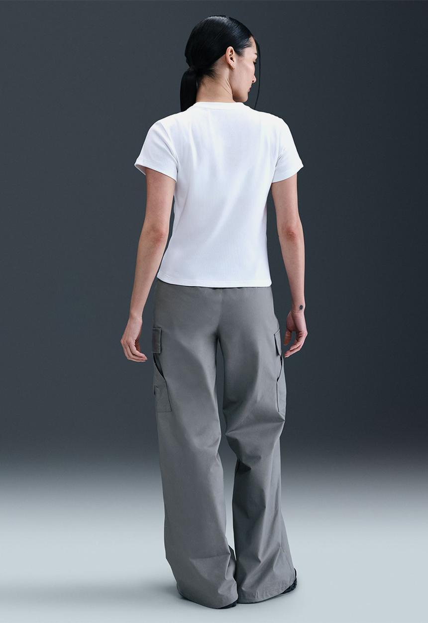 Nike - Nike womens rib tight tee - white