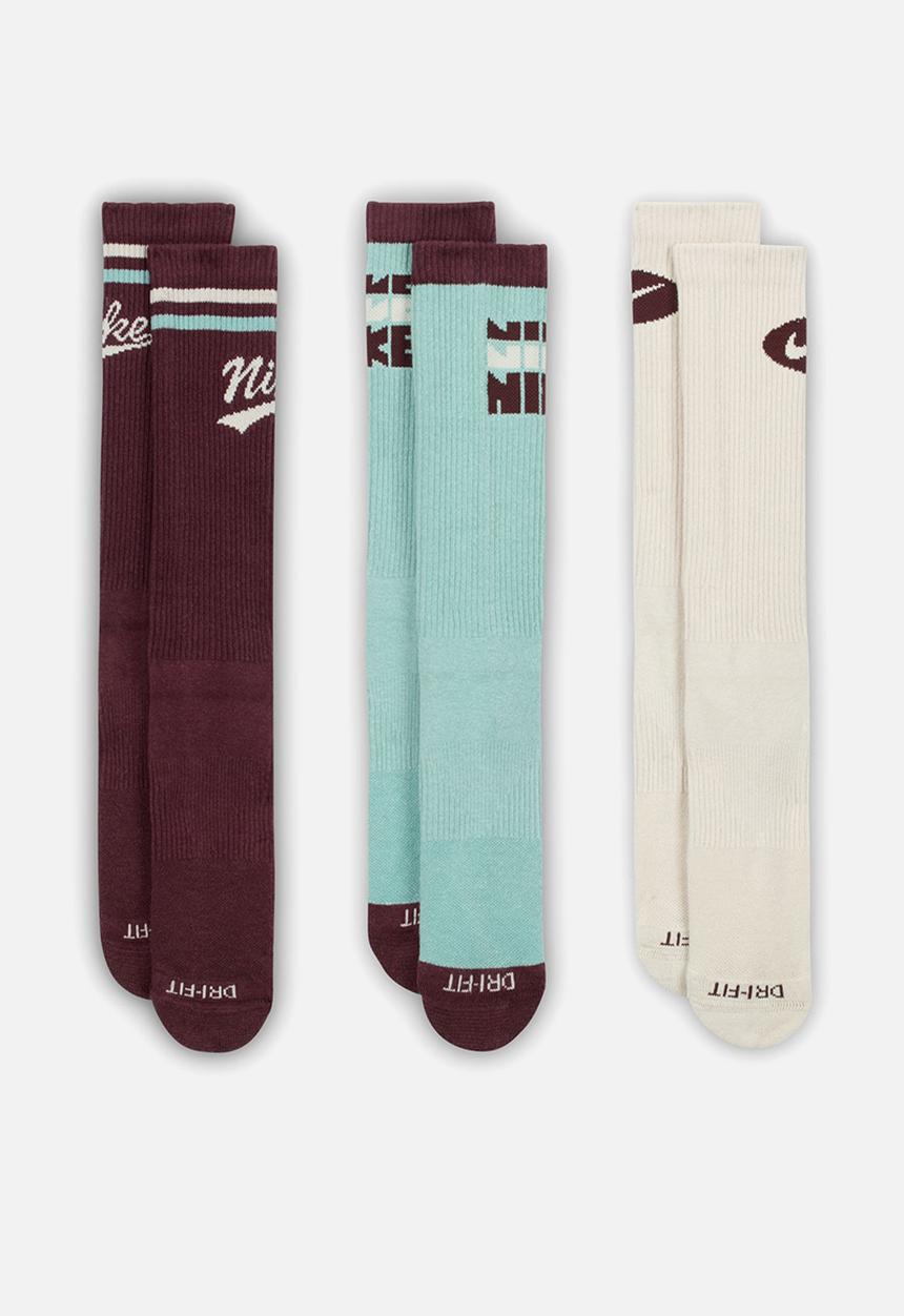 Nike - Everyday Plus Crew Sock 3pk - Multi