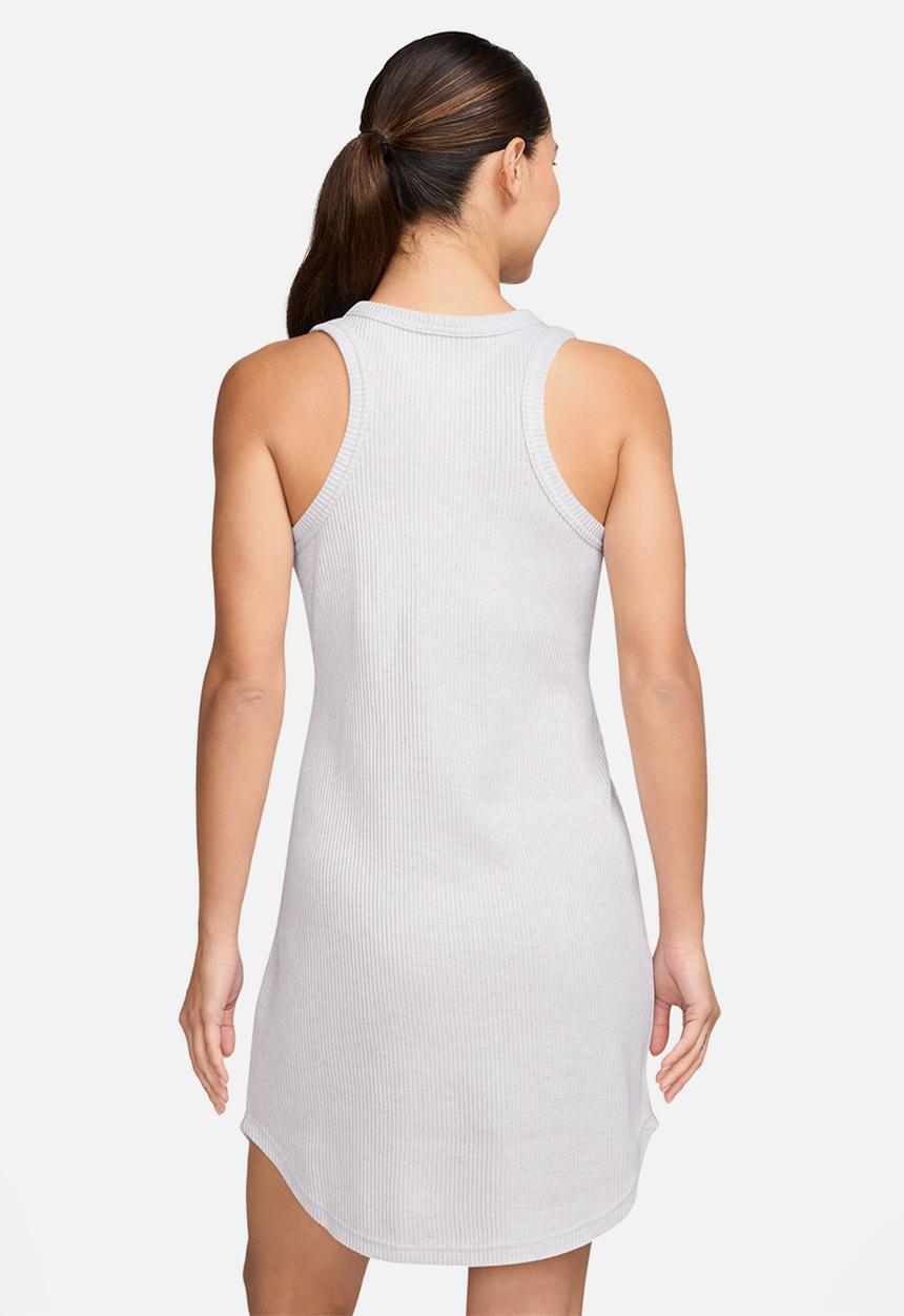 Nike - Nike womens chill knits tank dress - birch heather/black