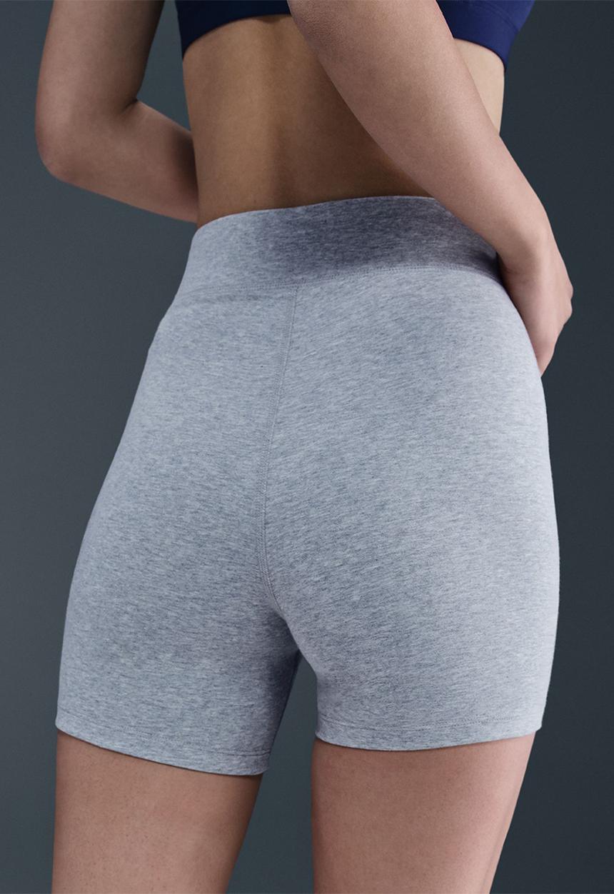 Nike - Nike womens classic shorts - dk grey heather/sail