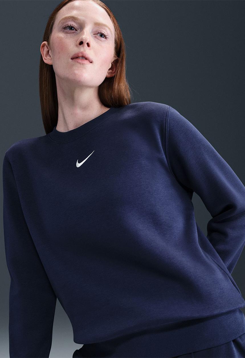 Nike - Nike phoenix sweater - midnight navy/sail