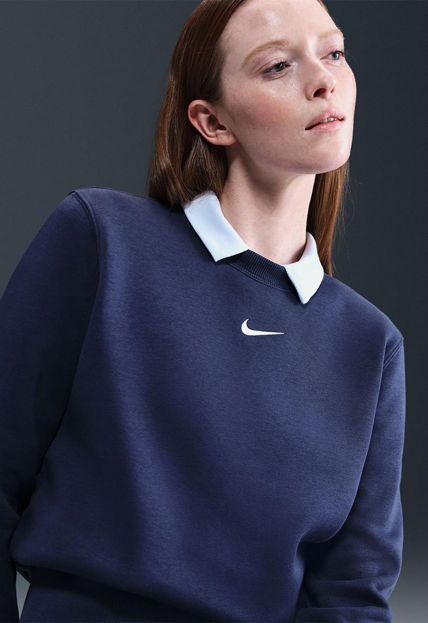 Nike - Nike phoenix sweater - midnight navy/sail