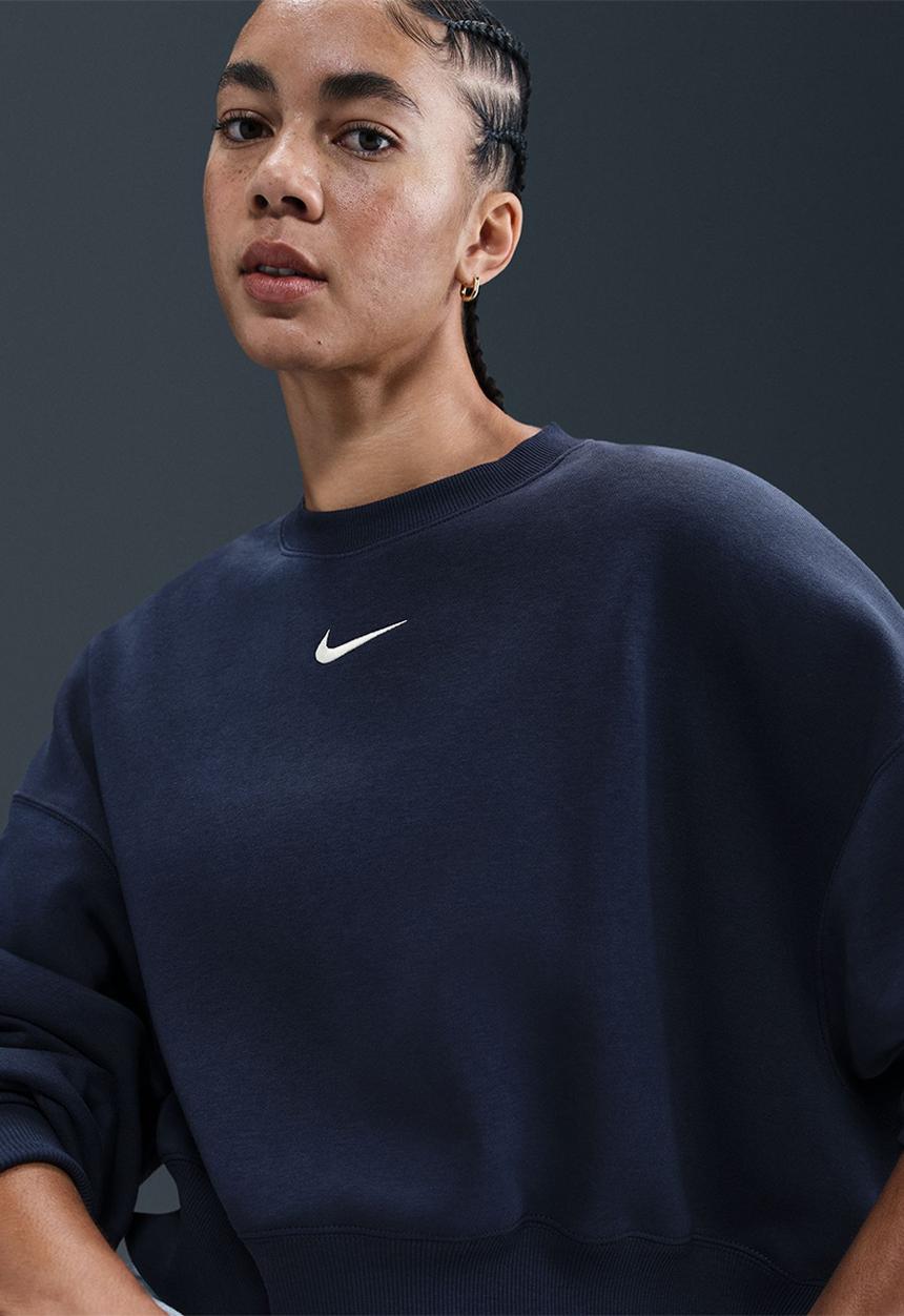 Nike - Nike phoenix sweater - midnight navy/sail