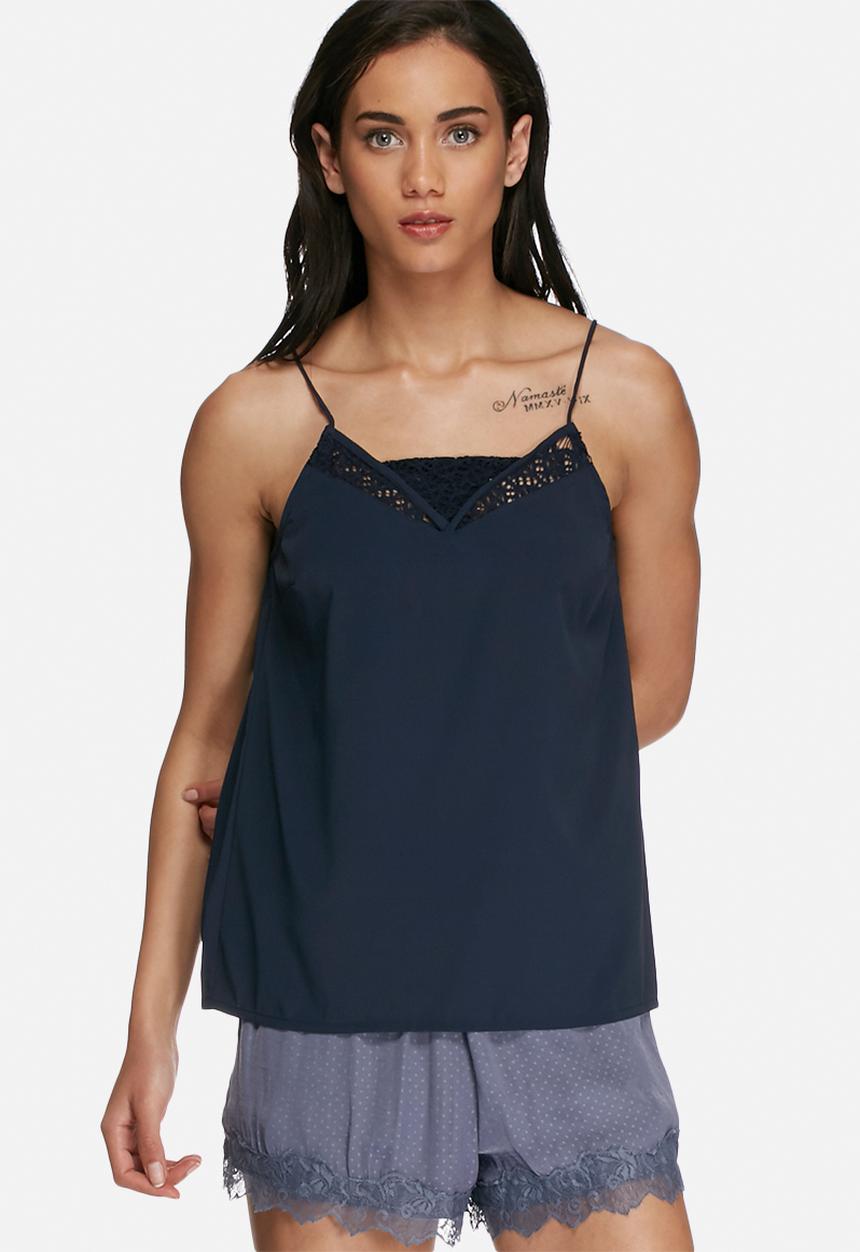 Vero Moda - Lila lace cami