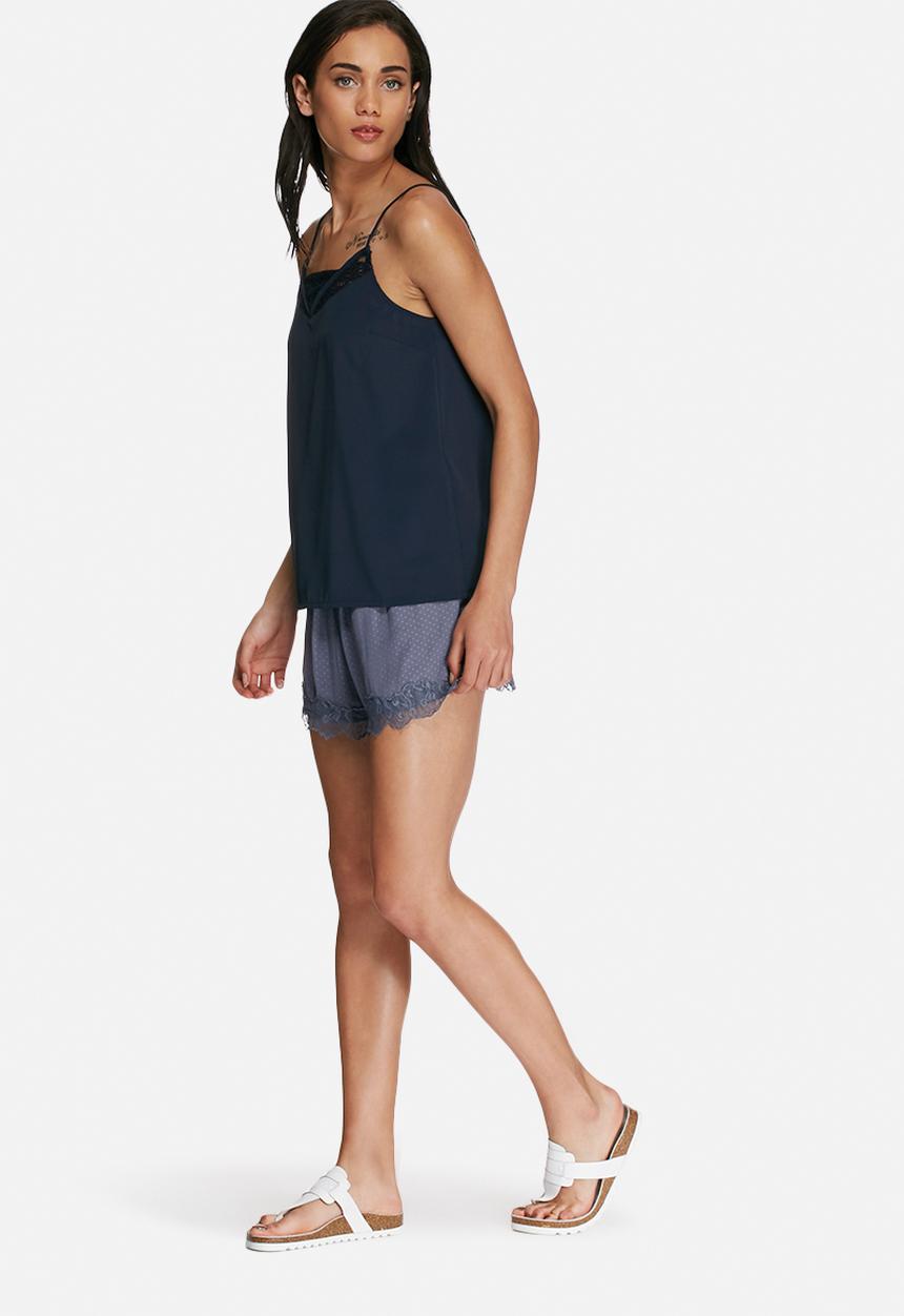 Vero Moda - Lila lace cami