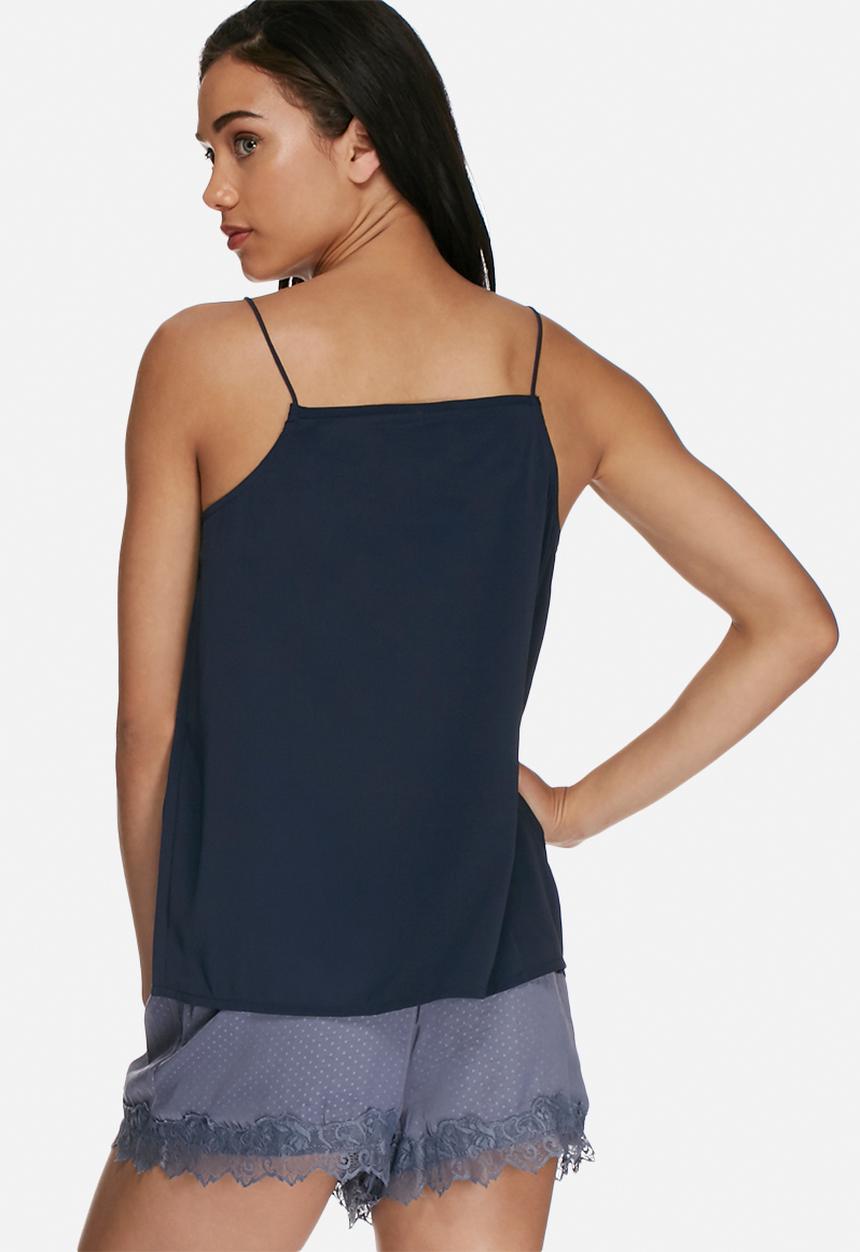 Vero Moda - Lila lace cami
