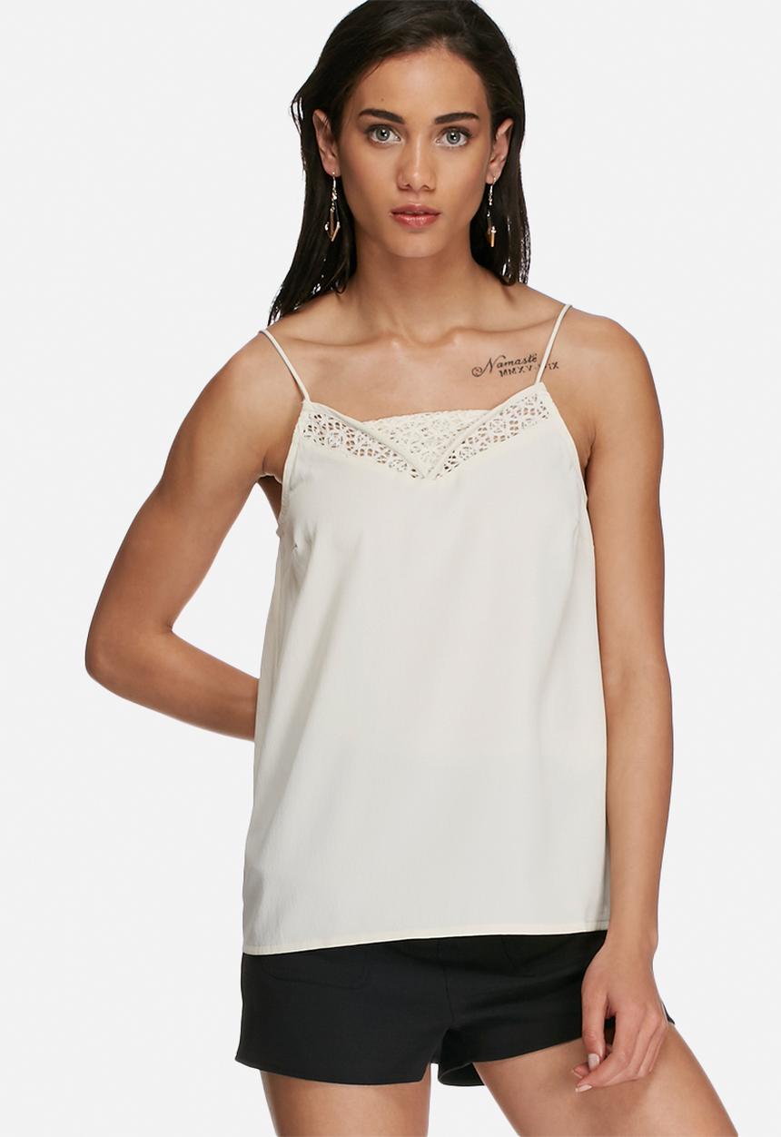 Vero Moda - Lila lace cami