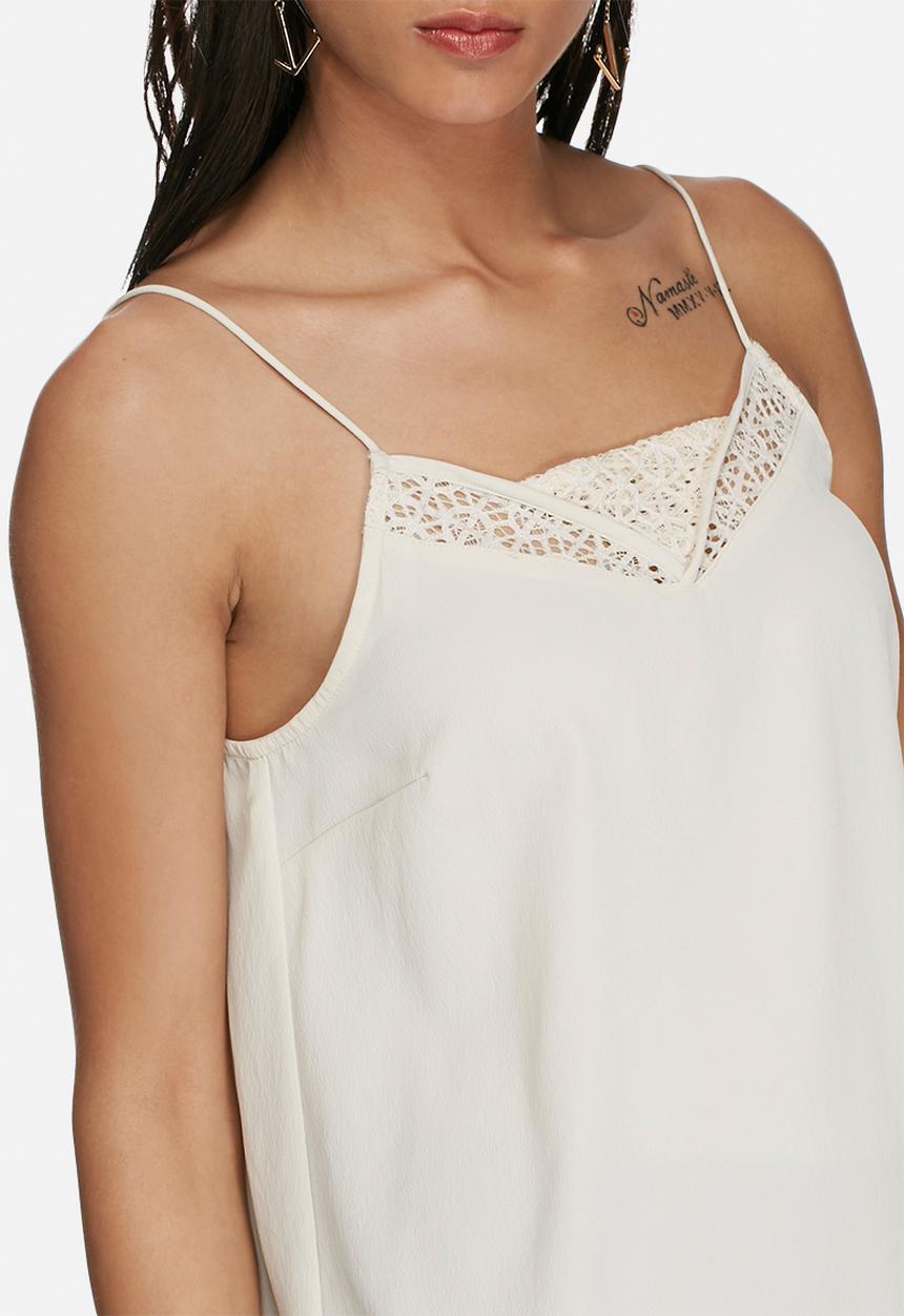 Vero Moda - Lila lace cami