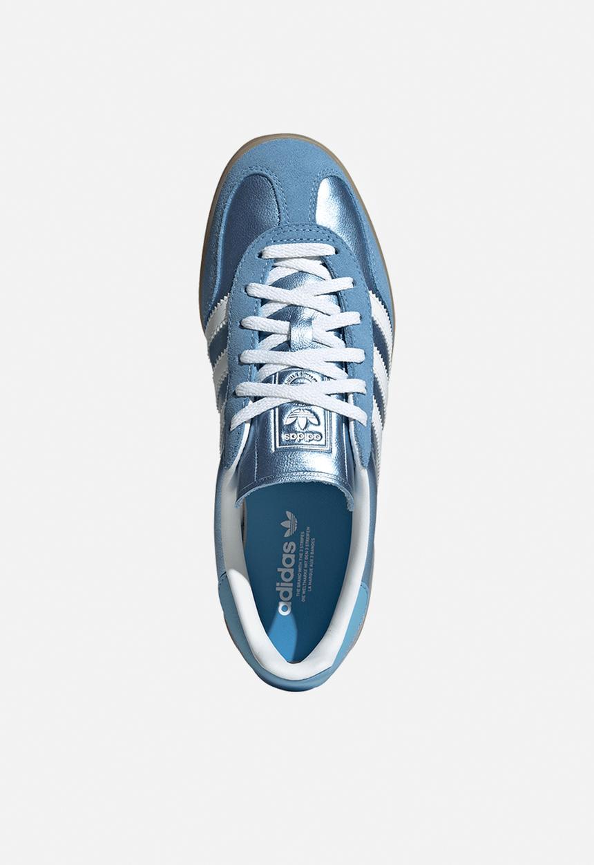 adidas gazelle silver green womens adidas Gazelle Indoor Shoes - Women's - Victory Blue / Night Indigo / White