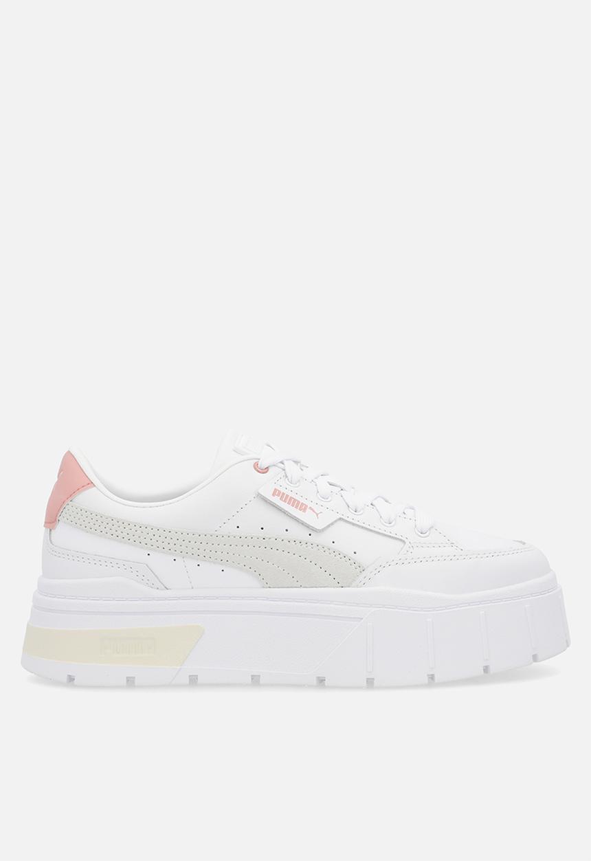 PUMA - Mayze Stack - Puma white-Future Pink