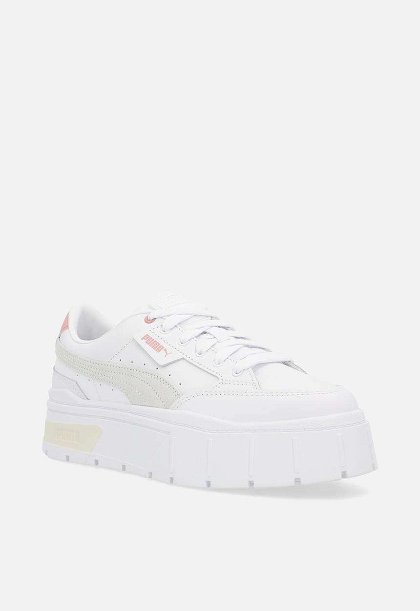 PUMA - Mayze Stack - Puma white-Future Pink